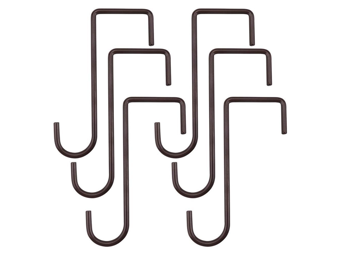 6 Ganchos de Cercado 2x6 Polegadas para Luzes Plantas Aves