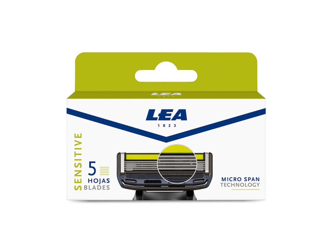 Lea Sensitive Recargas De 5 Lâminas 4 Uni.
