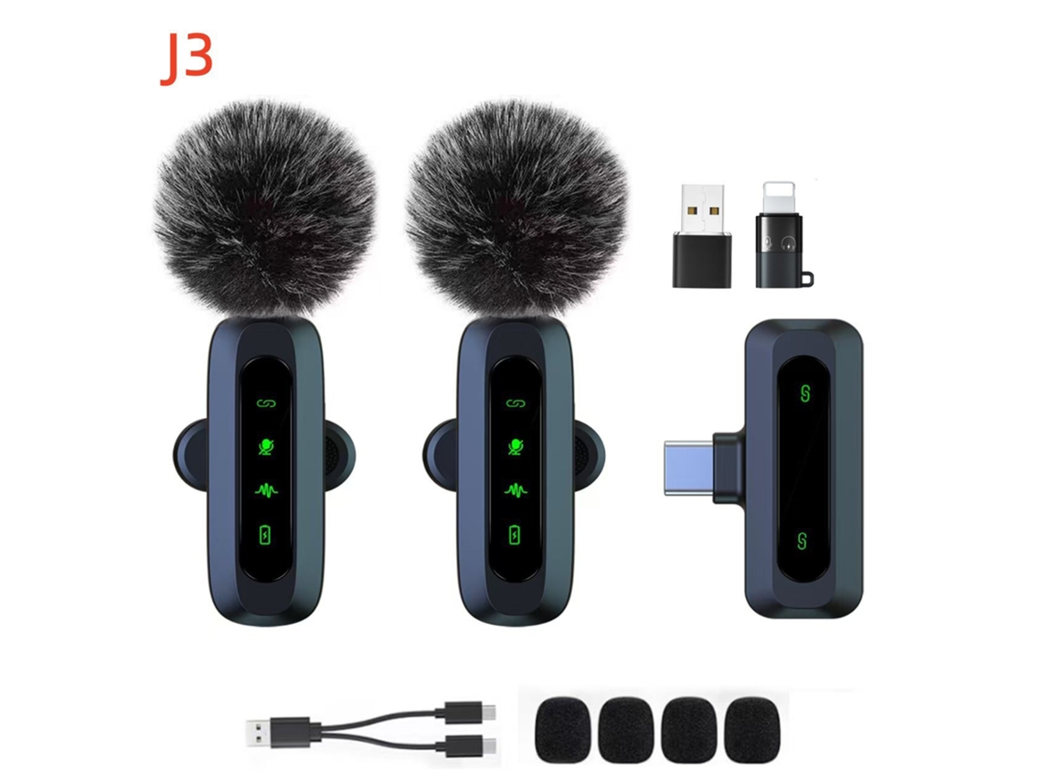 Microfone Lapela S/fio DIGITALLAB para Iphone e Android