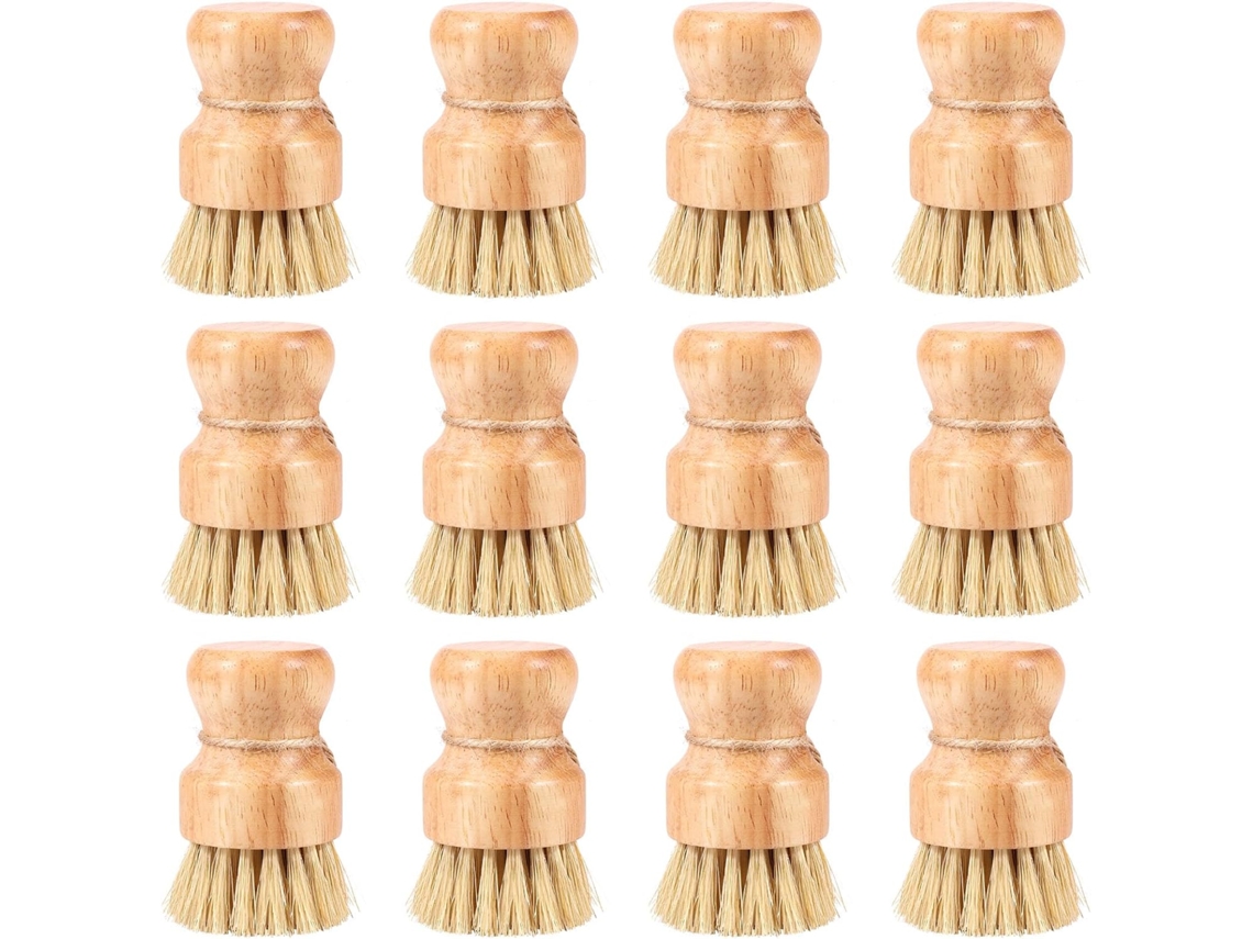 Conjunto De 12 Bacias Madeira, Robustas, Alta Eficiência, Versáteis E