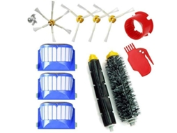 Kit de Recarga para Roomba 600, 605, 610, 612, 615, 620, 650, 660 e 695 com 11 Peças (Escovas e Filtros) Compatível com iRobot