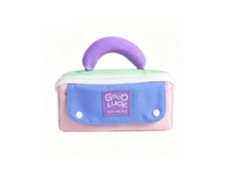 Bolsa De Compras Bicolor, Bolsa De Grande Capacidade, Organizador Portátil Para Material Escolar Para Estudantes.