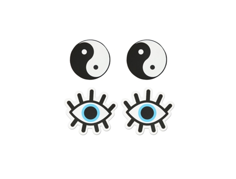 Tetinas PEEKABOO Ying Yang Multicolor Tamanho único