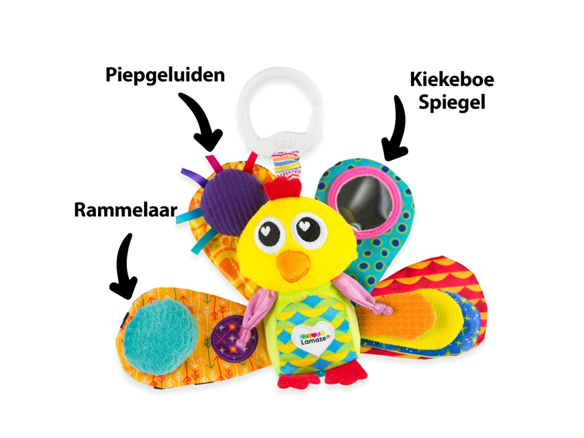 Lamaze Jacque The Peacock Brinquedo de Pendurar para Beb Worten.pt