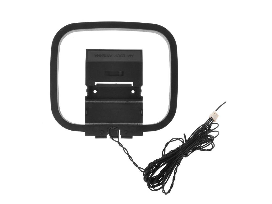 Antena De Loop Fm/am Para Receptor Com Mini Conector De 3 Pinos Para Sistema De Receptor Av Estéreo Interno Aquaforge
