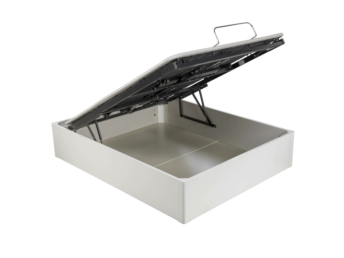 Sommier com Arrumação Articulada PIKOLIN - 135x190cm (35 Cm de Altura - Branco)