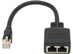 Cabo Divisor Ethernet Rj45, Modelo Mais Recente De 2025, Rede Rj45 1 Macho Para 2 Fêmeas, Adequado Conectores Tomada Lan Cat7.-aquaforge