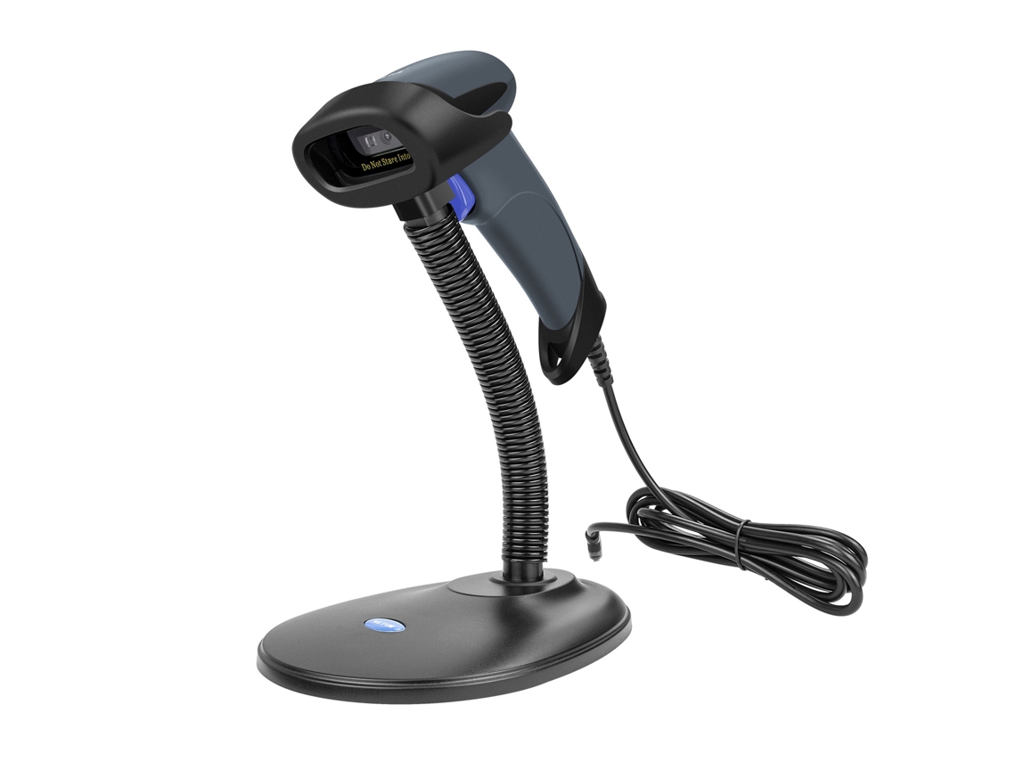 Elysve Leitor De Código De Barras 2d De Mesa Com Usb, Bluetooth, Sem Fios E Com Fio Para Pdv E Inventário