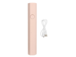 Lâmpada De Unhas Portátil Led Mini Secador De Unhas Uv Suave Rápido Curado Rosa Para O Lar