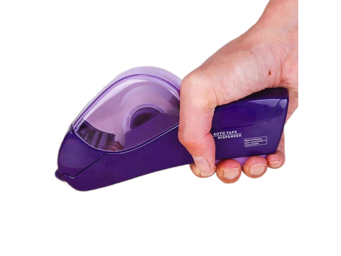 Dispensador Automático De Fita Adesiva Portátil Para Escritório, Ideal Selar Embalagens, Envelopes Scrapb Ook E Criar Murais Fotos Diy.