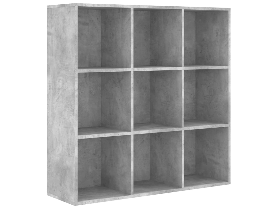 Estante para Derivados da Madeira Cinzento Cimento MAISON EXCLUSIVE (98x29x97,5 cm)