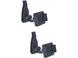 Suporte Giratório Para Celular De Carro Em 2 Peças, Compatível Com Smartphones E Instalação No Quebra-sol.
