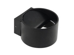 Luz de Parede Led Preta 8W Eq. 64W 4200K Diam. 100Mm HOROZ ELECTRIC
