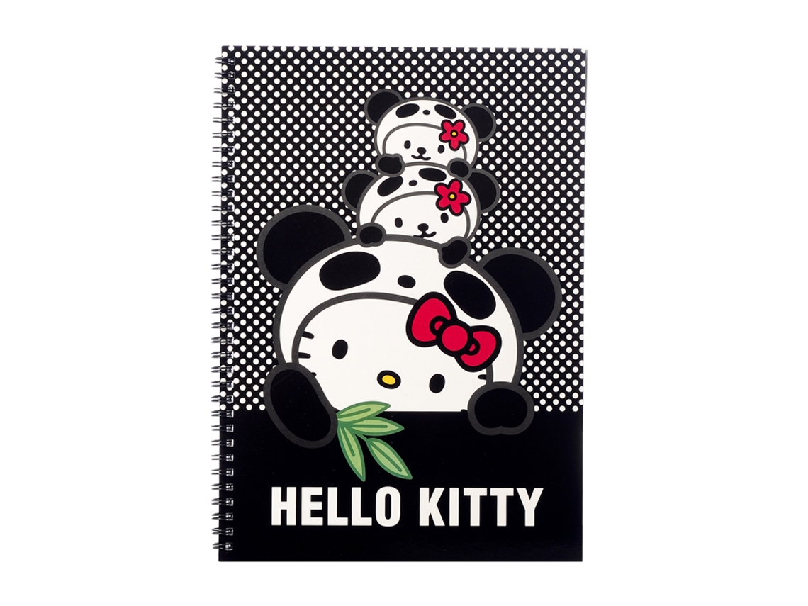 Bloco De Notas Hello Kitty Panda