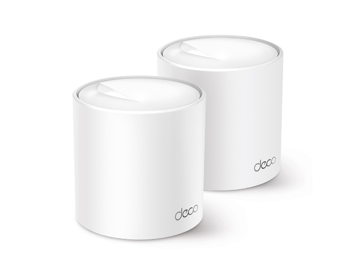 Deco X50 Dual Band (2,4 Ghz / 5 Ghz) Wi Fi 6 (802.11ax) Branco 3 Interno Tp Link (2 Pack)