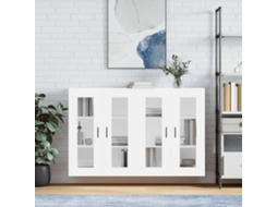 Vidaxl Móveis De Parede 2 Pcs Derivados De Madeira Branco