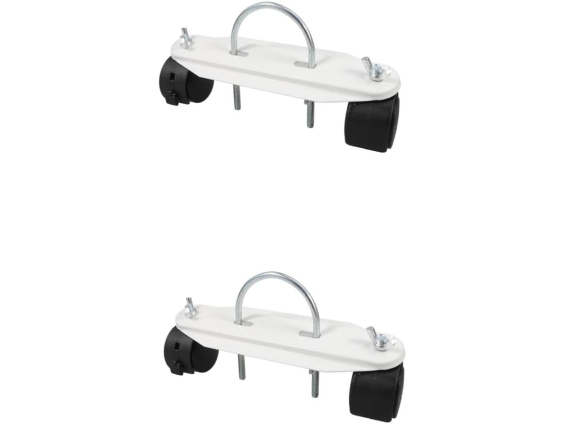 Kit de Rodízios Universais de 2 Peças para Aquecedores, Rodas Giratórias com Freios, Radiadores Móveis SFUSHOS