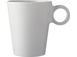 Caneca Com Alça Bloom 300 Ml Branco Pérola Gokoco