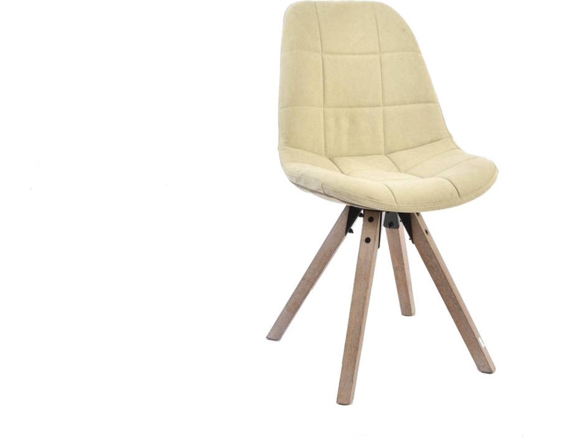 Cadeira ITEM Mb-139138 (Bege - Algodão e Poliéster - 85 x 55 x 47 cm)