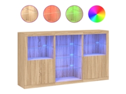 Sideboard, Sideboards Vidaxl Marrom Madeira Processada (n/a)