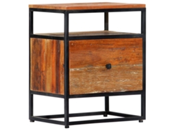 Bedside Cabinet, Bedside Cabinets Vidaxl Marrom Madeira