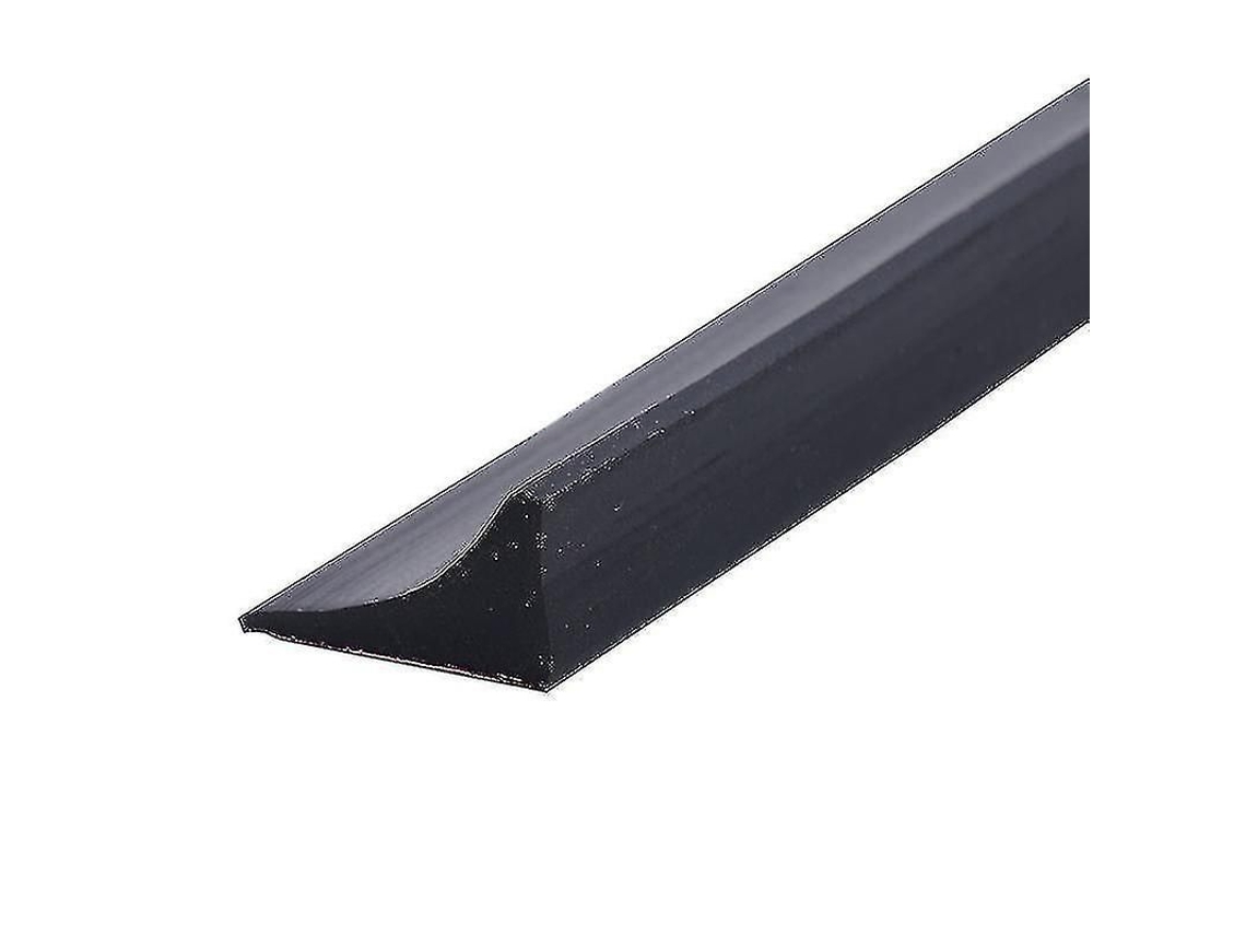 Barreira De Água De Silicone Para Chuveiro E Cozinha - Resolve Vazamentos E Separa Seco/molhado Preto