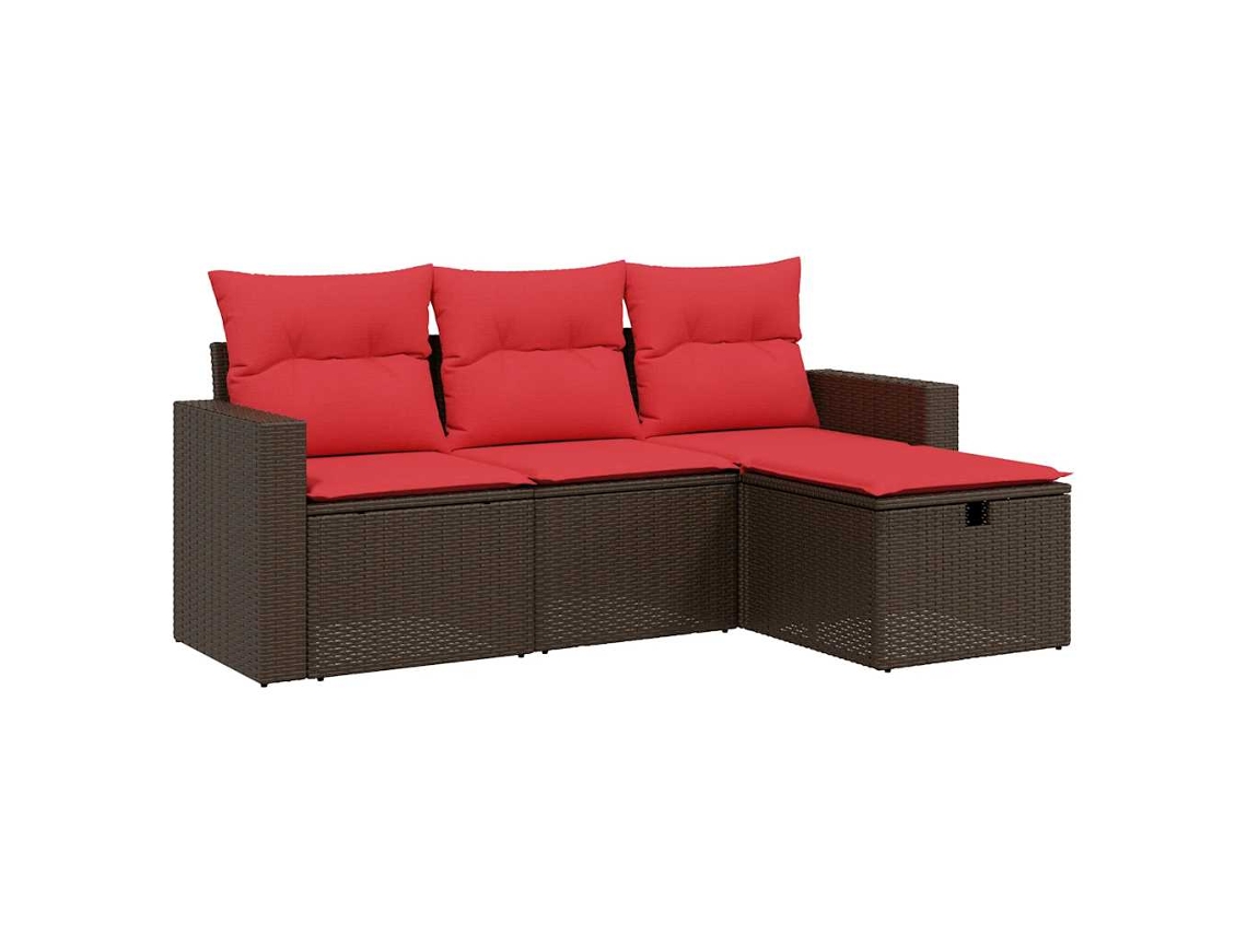 Mesa com Armário Madeira Engenheirada MAISON EXCLUSIVE