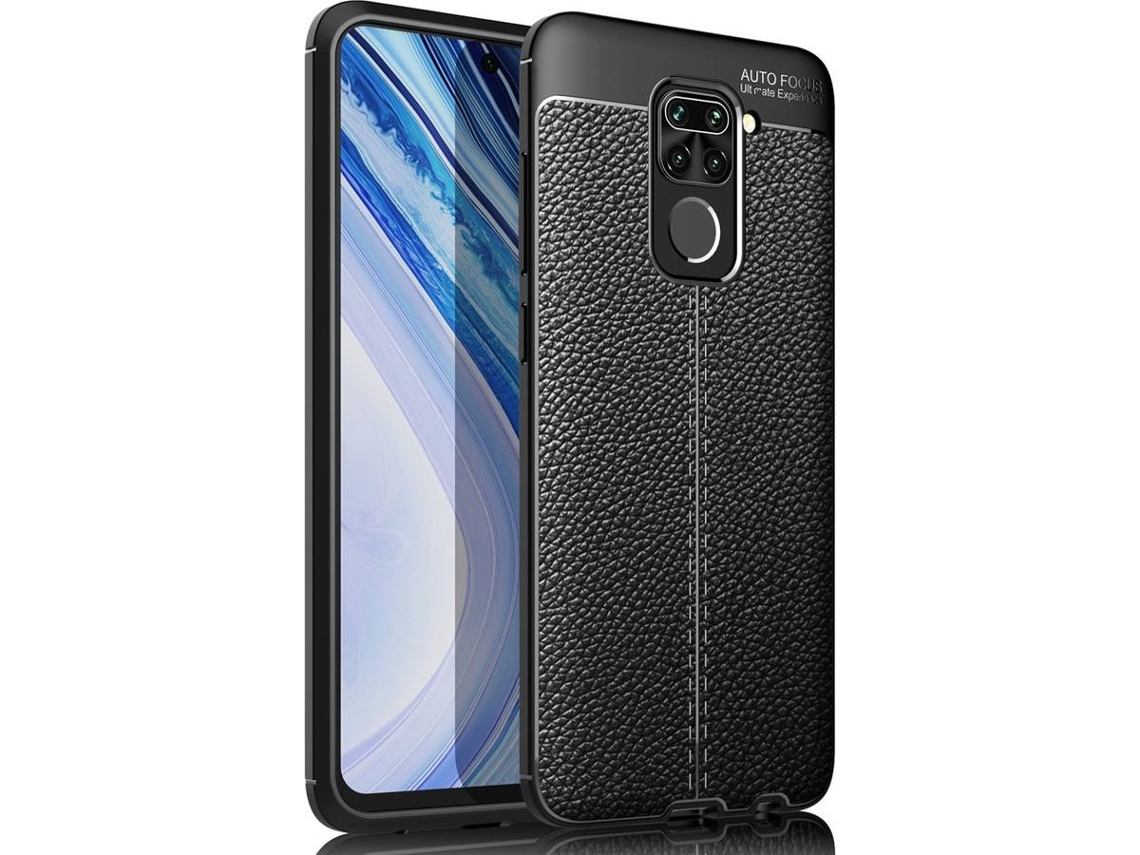 Capa Xiaomi Redmi Note 9 PHONESHIELD Rugged Leather Preto