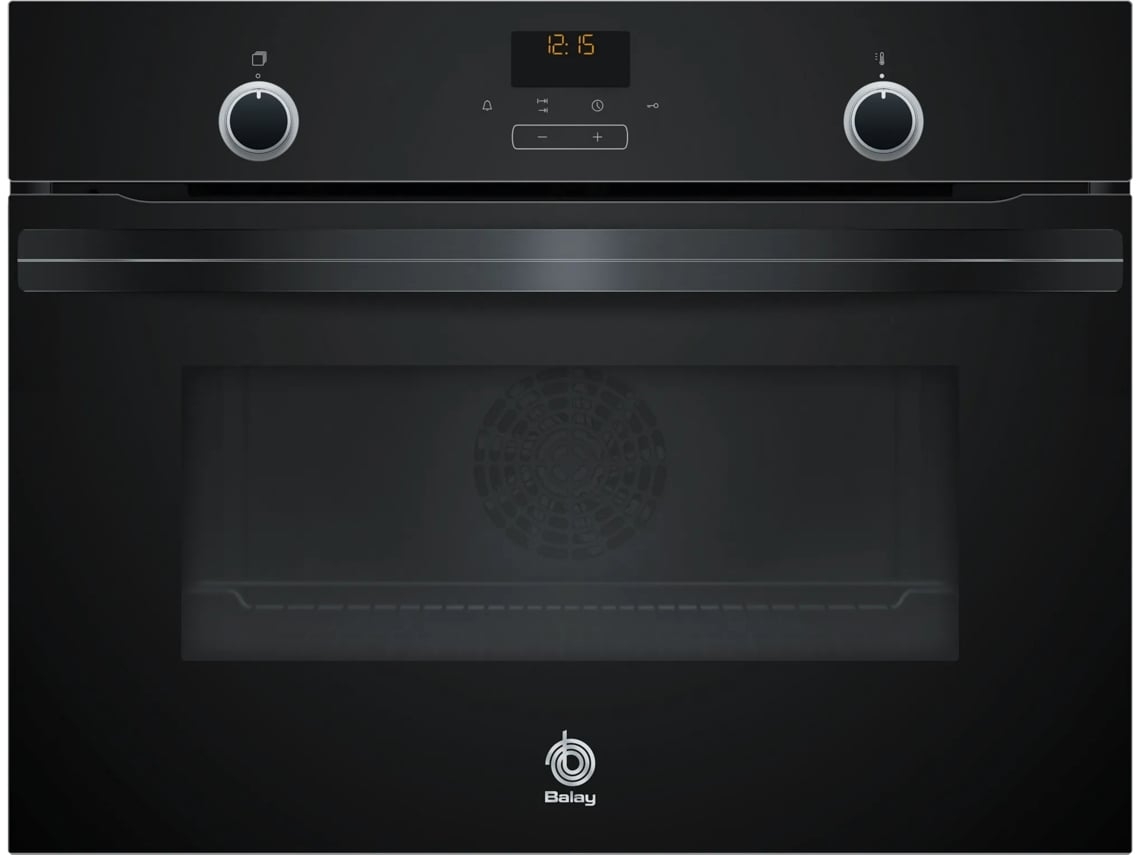 Forno Compacto BALAY 3CB5151N2 (Outlet Grade B - 47 L - Hidrolítico - 59.4 cm - Preto)