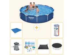 Bestway Piscina Bestway Steel Pro Redonda - 366x76 Cm - 7-peças S21594