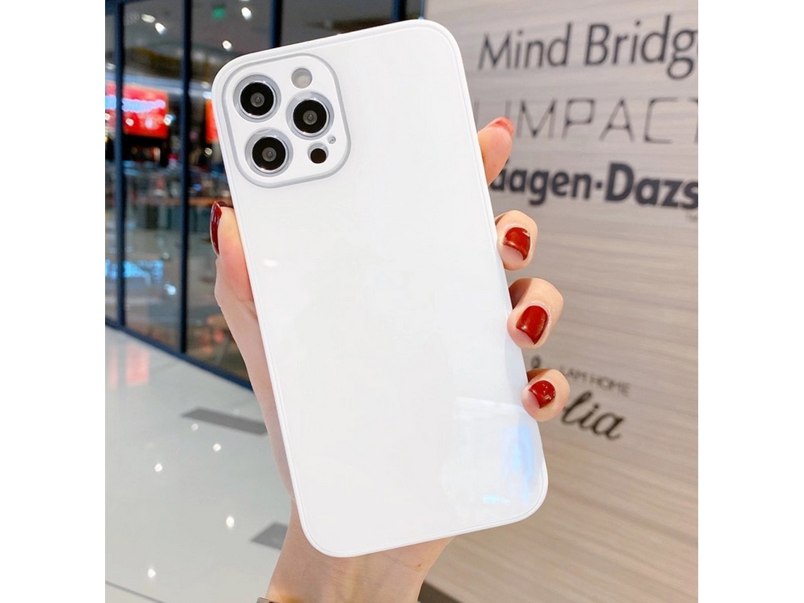 Capa LAXISCREED para Iphone de Silicone Branco