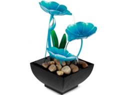 Decoração De Mesa Com Mini Cachoeira Em Forma De Flor Para Meditação E Relaxamento Sonoro. Gokoco