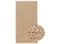 Rug, Rugs Vidaxl Bege Polipropileno (80 X 250 Cm)