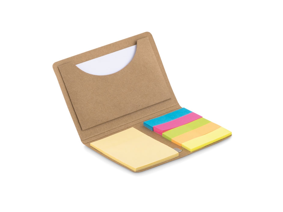 Tarjetero Con Notas Adhesivas MIDOCEAN