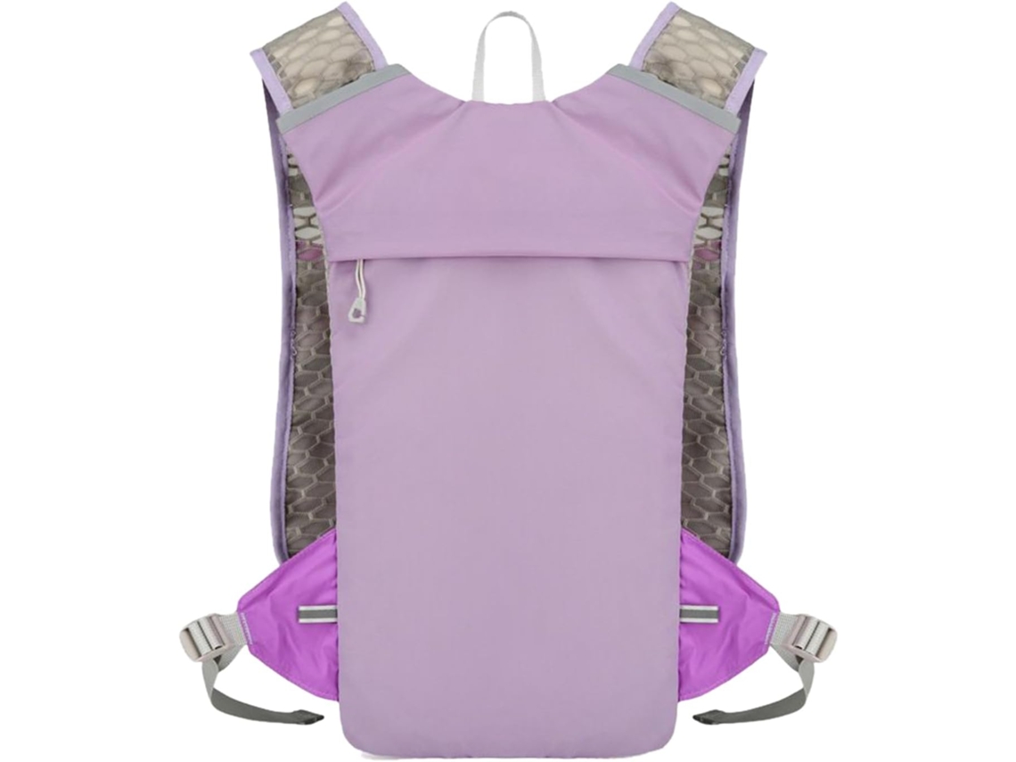Mochila de hidratação para esportes, bolsa de hidratação com diversos compartimentos, mochila de água ajustável