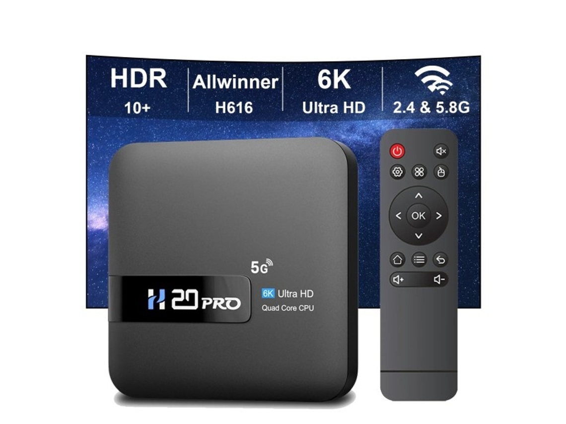 Lurelia Tv Box Android 10.0,4k, Wi‑fi, 16 Gb