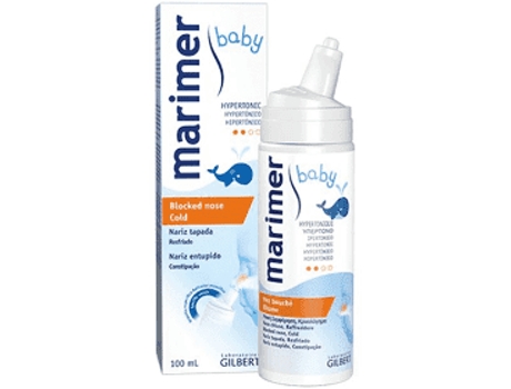 Loção MARIMER Baby Hig Nasal Diária 100Ml