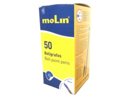 Pack 50 Canetas MOLIN Azul