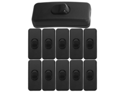 Conjunto De 16-interruptores Liga Desliga Para Controle Fio Lâmpada, Compatíveis Com Luzes Led Para Luminárias De Mesa E