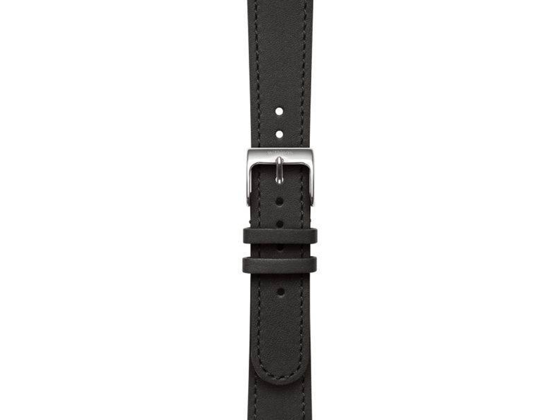 Pulseira cabedal WITHINGS 18mm preto/aço