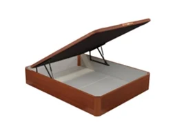 Sommier com Arrumação PIKOLIN Naturbox 2.0 - 80x182cm (36 Cm de Altura - Cerejeira)