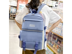 Mochila Escolar/ Bolsa de Ombro Azul BRILVIBERA