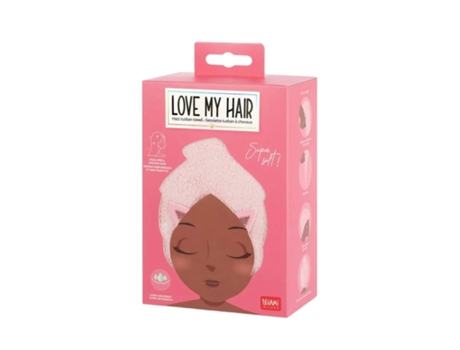 Toalha Para Cabelo Gatinho Legami Itotal