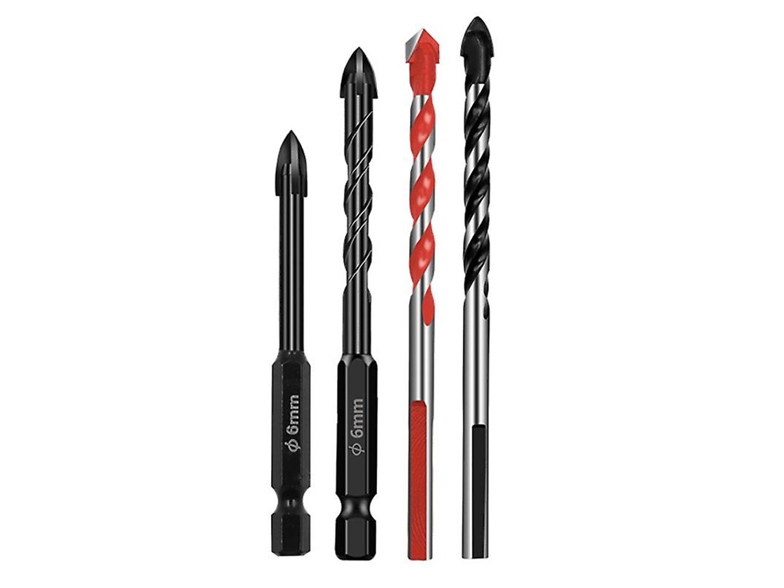 4Pcs Brocas de Liga Dura ALLINLESS