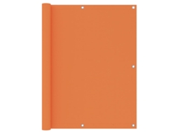 Vidaxl Tela De Varanda 120x500 Cm Tecido Oxford Laranja