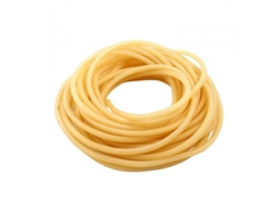 Tubo de Caucho Latex Natural 10m 6x9mm Amarelo S/MARCA