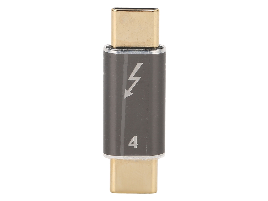 Adaptador Macho Type-c Para Macho Type-c (transmissão De Alta Velocidade De 40gbps, Carregamento Rápido Pd De 100w)