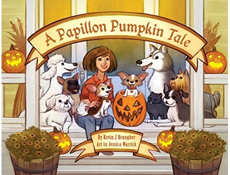 Livro A Papillon Pumpkin Tale de Kevin Brougher (Inglês)