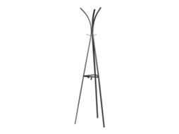 Bengaleiro de Pé Vevelstad 181X53X53 Cm Aço Preto [EN.CASA]