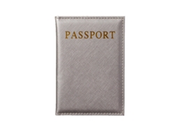 Porta Passaporte De Viagem, Em Couro Sintético, Cor Branco, Adequado Para Aeroportos, Férias, Cruzeiros E Viagens Profissionais